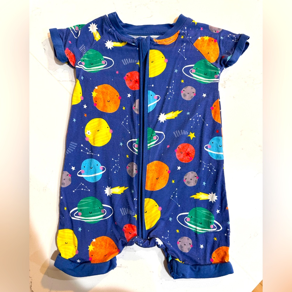 Little Sleepies Shortie Sleepy Galaxy